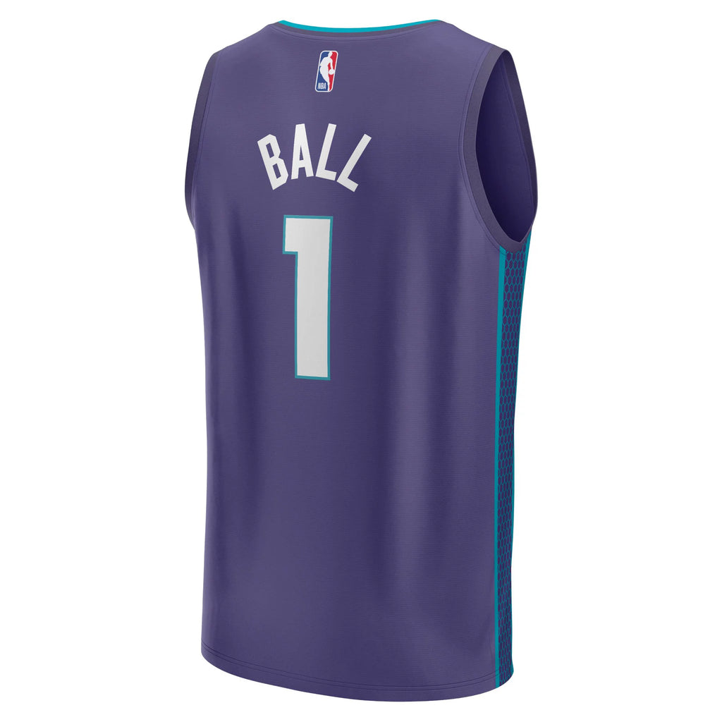 Purple Charlotte Hornets Jersey K1436
