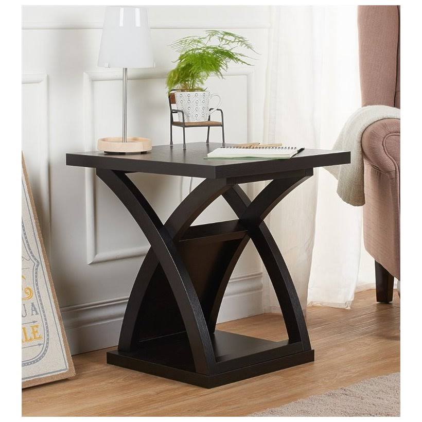 Espresso End Table Y400