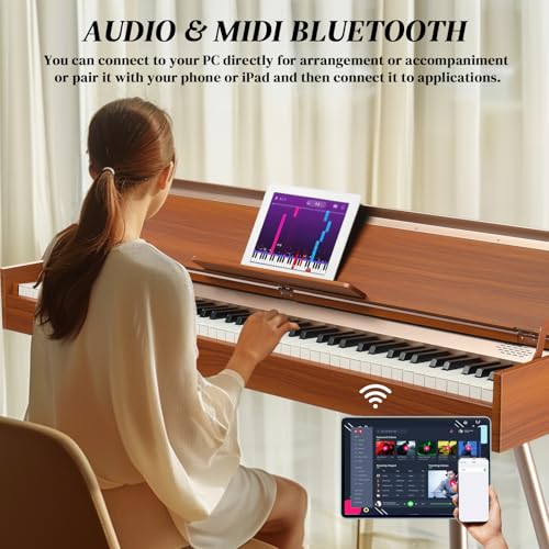 88 Keys Digital Piano with 3-Pedal Unit W4784