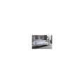 Vintage White Top Grain Leather Sofa J537826