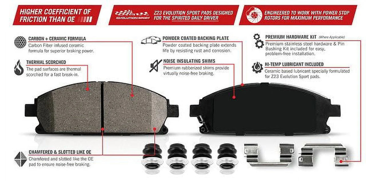 Front & Rear Brake Kit B223