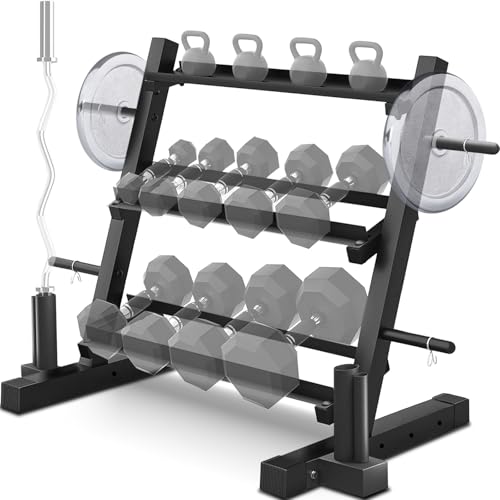 Adjustable 3 Tier Dumbbell Rack Z4943