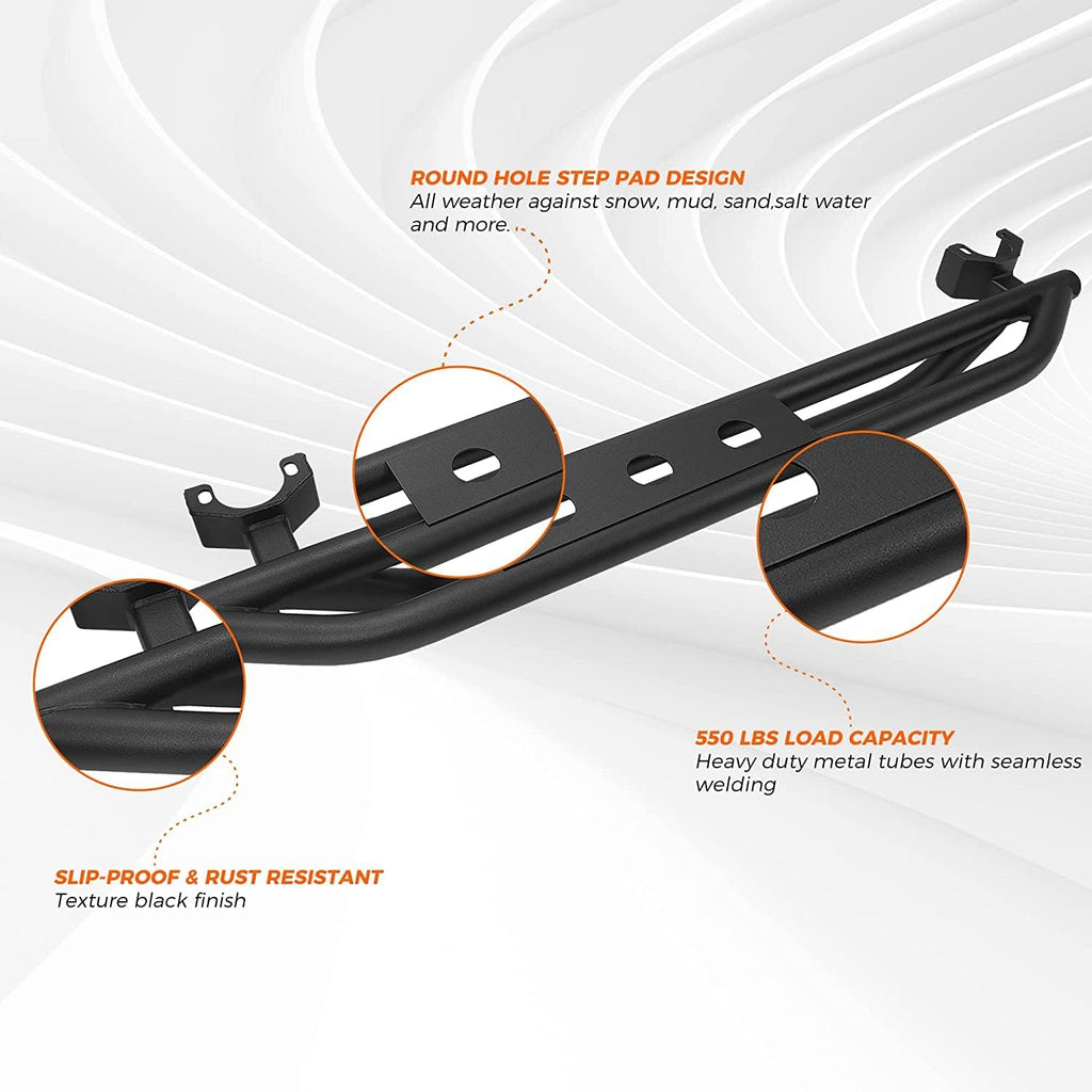 Black Steel Side Step O7853