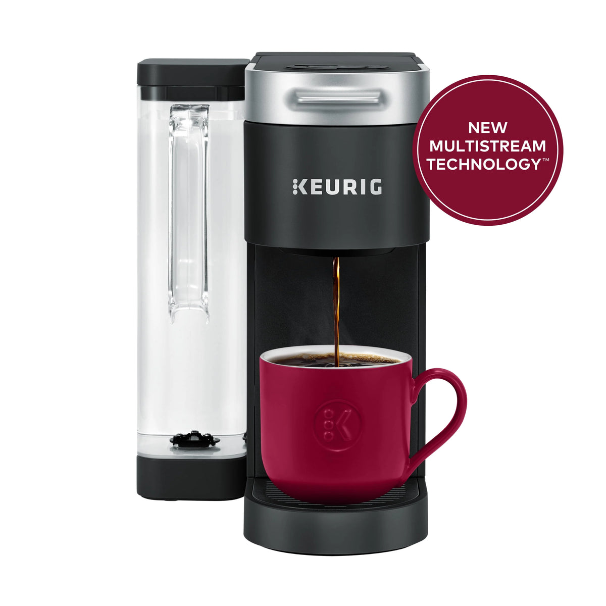Single-Serve K-Cup Pod Coffee Maker, Black Y22683