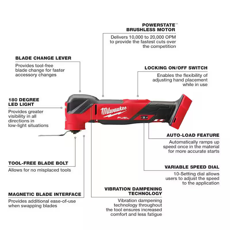 18V Brushless Cordless 6-1/2 in. Circular Saw with Oscillating Multi-Tool T665414
