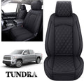 Waterproof Faux Leather Full Seat Covers 5 PCS Full Set Black-Red G44932