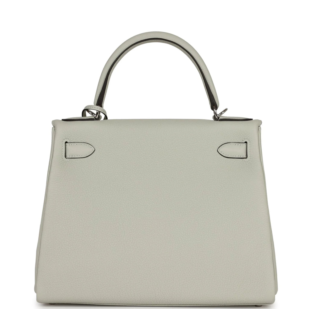 28 Gris Neve Togo Palladium Hardware Handbag S602227