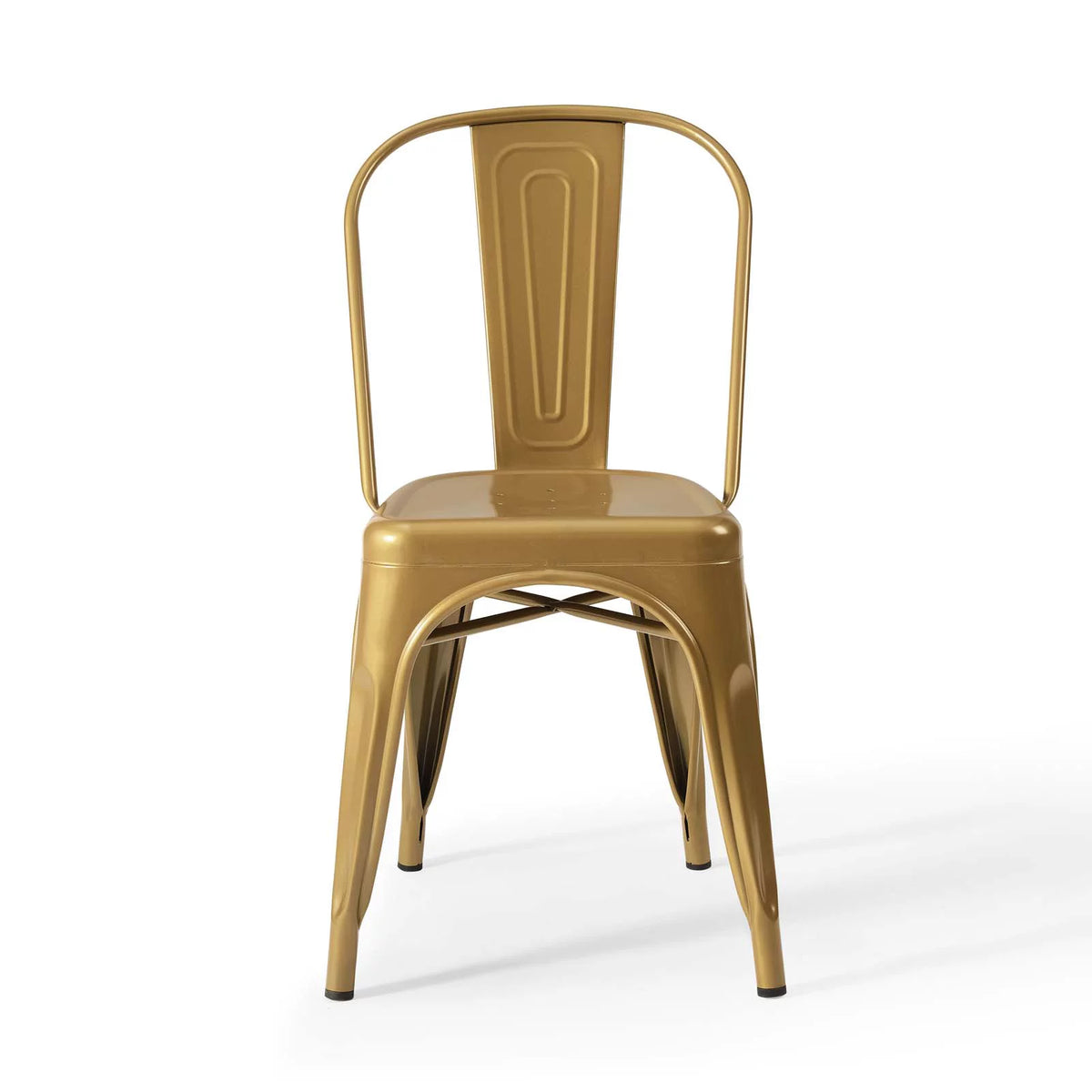 Gold Bistro Dining Side Chair Set of 2 G98286