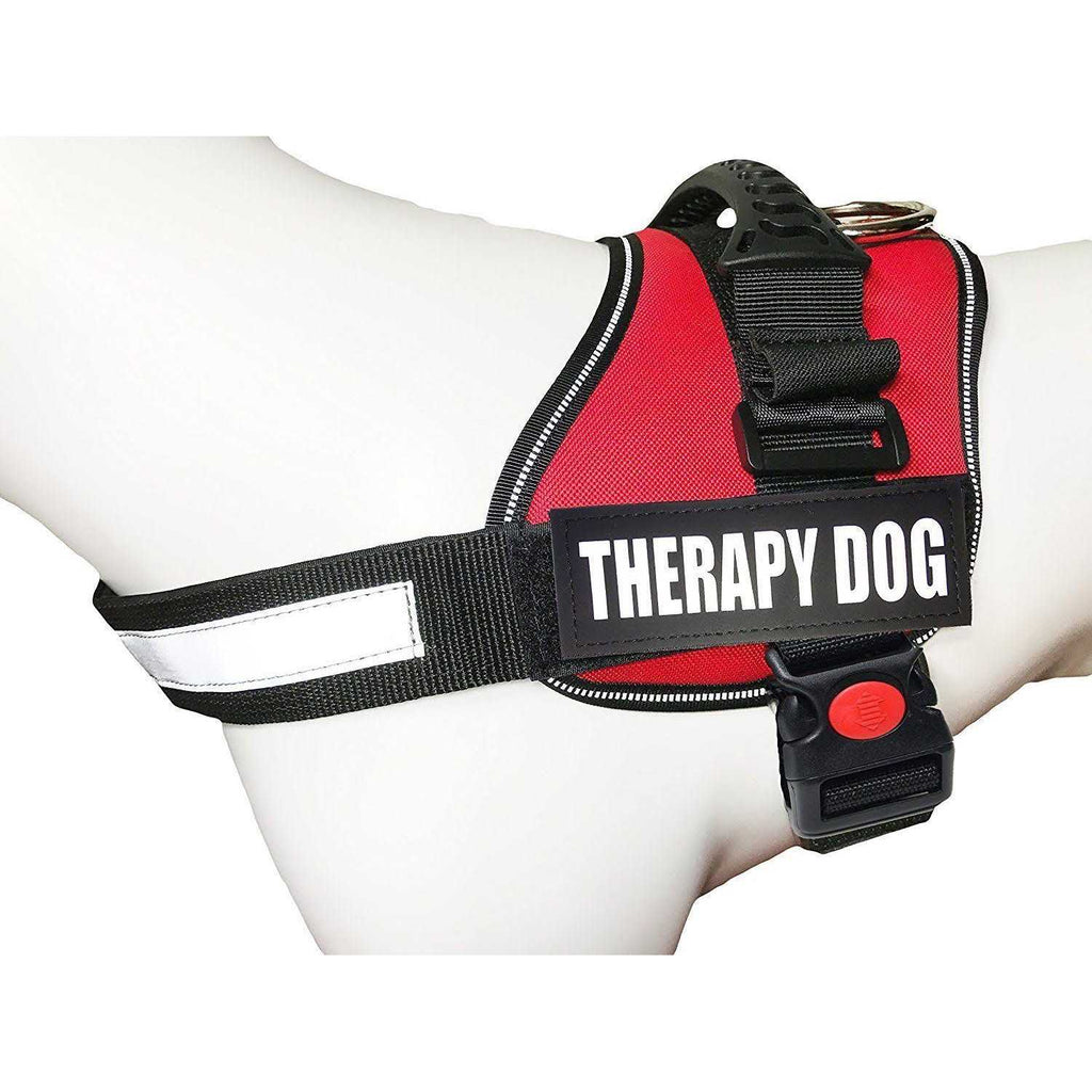 Service Dog Vest Harness Reflective Polyester Nylon O299