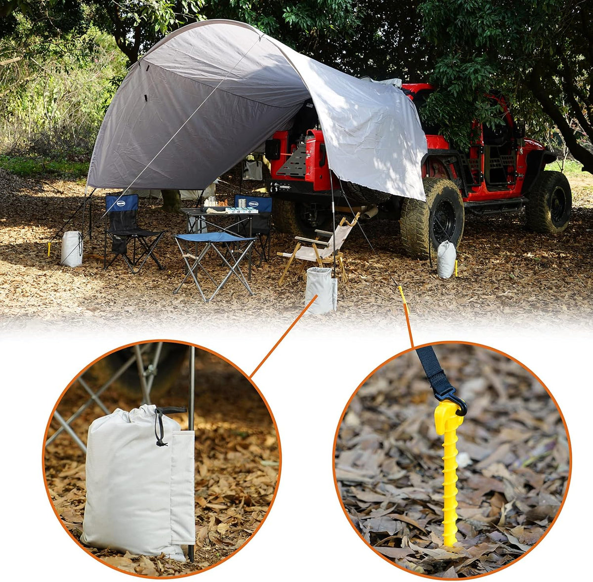 Tailgate Tent and Rain Cover Car Covers C52277