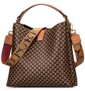 Women Leather Satchel Handbag J2297