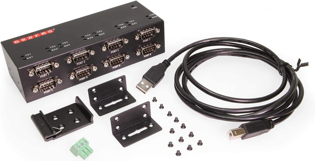 USB 8-Port Serial RS-232 with FTDI Chipset F6273