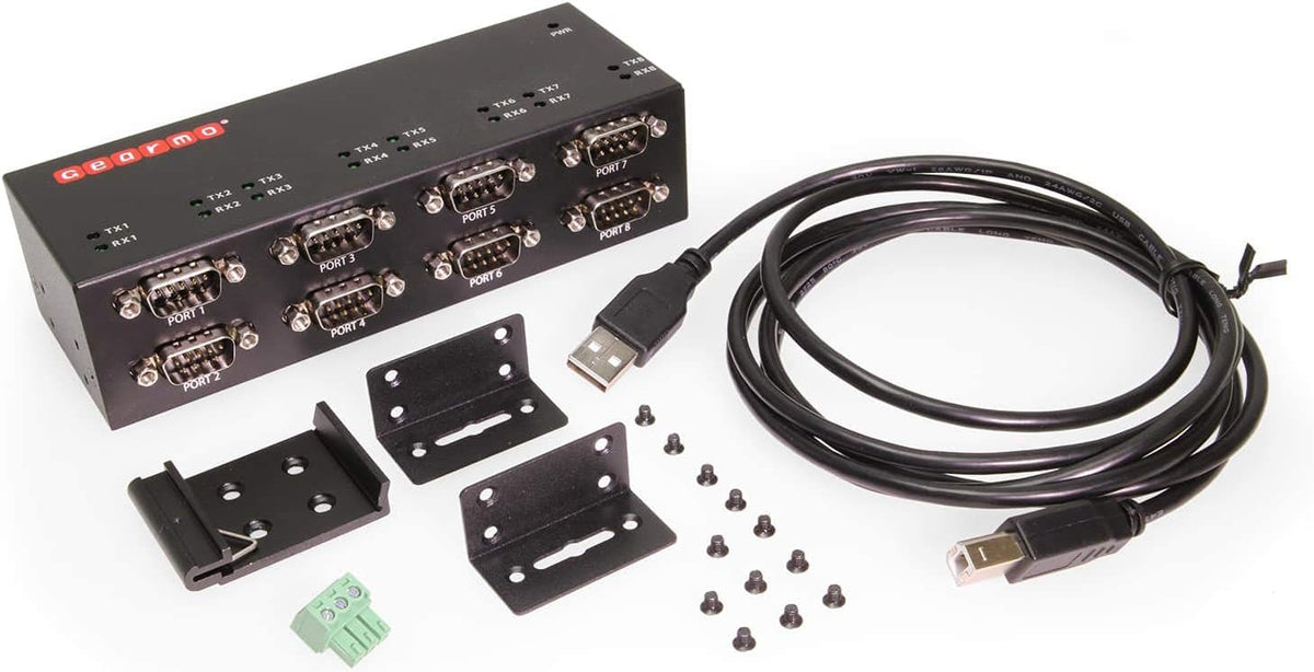 USB 8-Port Serial RS-232 with FTDI Chipset F6273