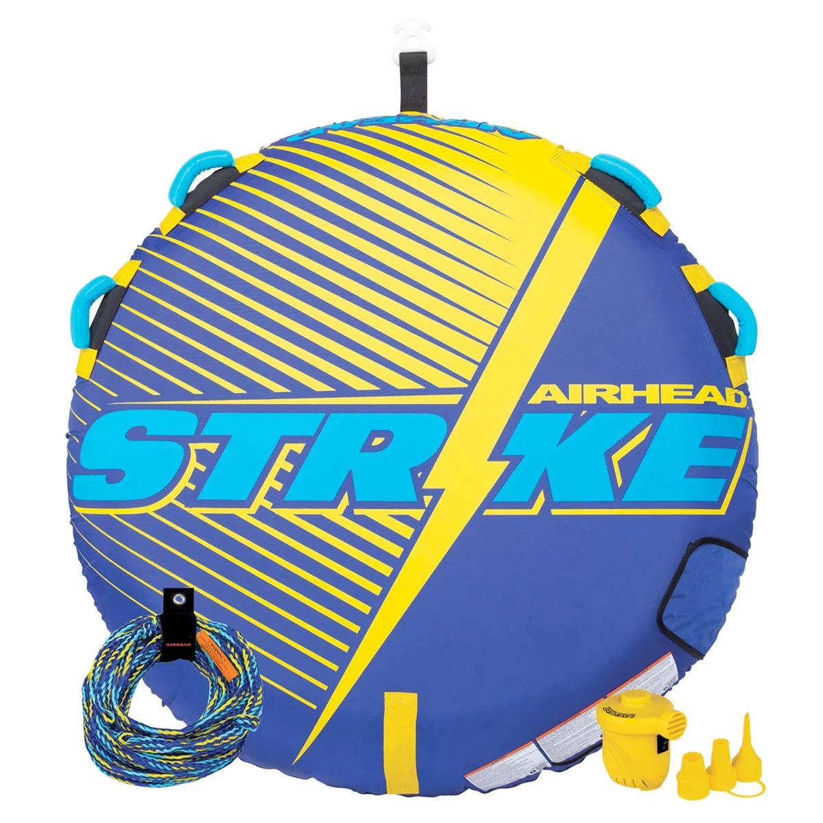 Inflatable 1 Rider Towable with Pump and Rope X8921