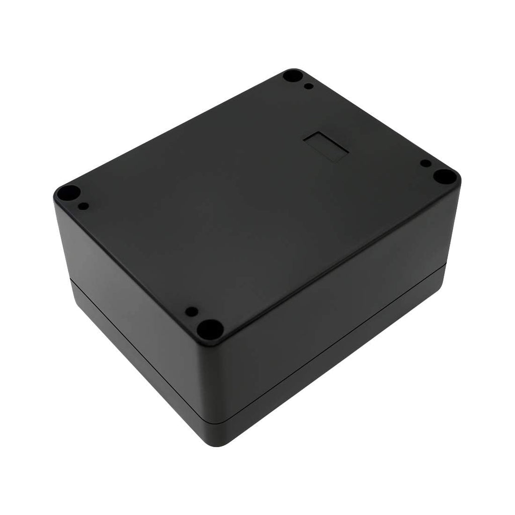 ABS Plastic Electrical Project Box Black 4.5 x 3.5 x 2.1 inch S5156