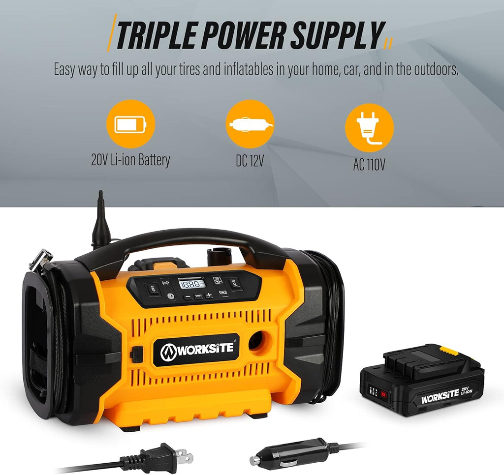 Portable 160 PSI Tire Inflator Air Compressor X733660