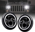 4 Fog Light + 7 Round CREE LED Headlights Replacement L856
