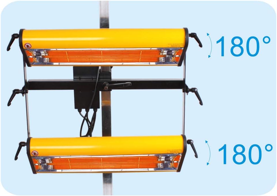 Infrared Paint Curing Lamp 110V 2KW V526