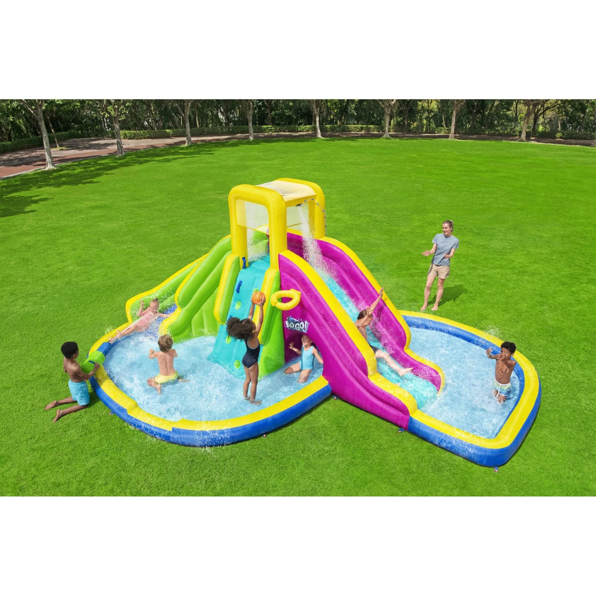 Inflatable Kids Water Park with Blower Q6693