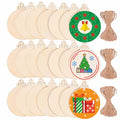 3.5" Unfinished Predrilled Wood Slices F6991