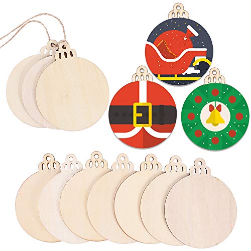 3.5" Unfinished Predrilled Wood Slices F6991