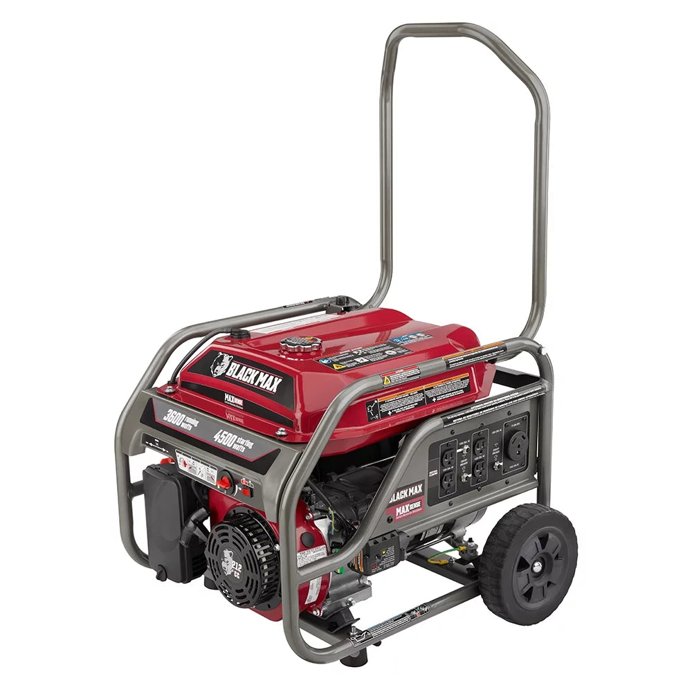 Black Max Portable 3600 Watt Generator D714