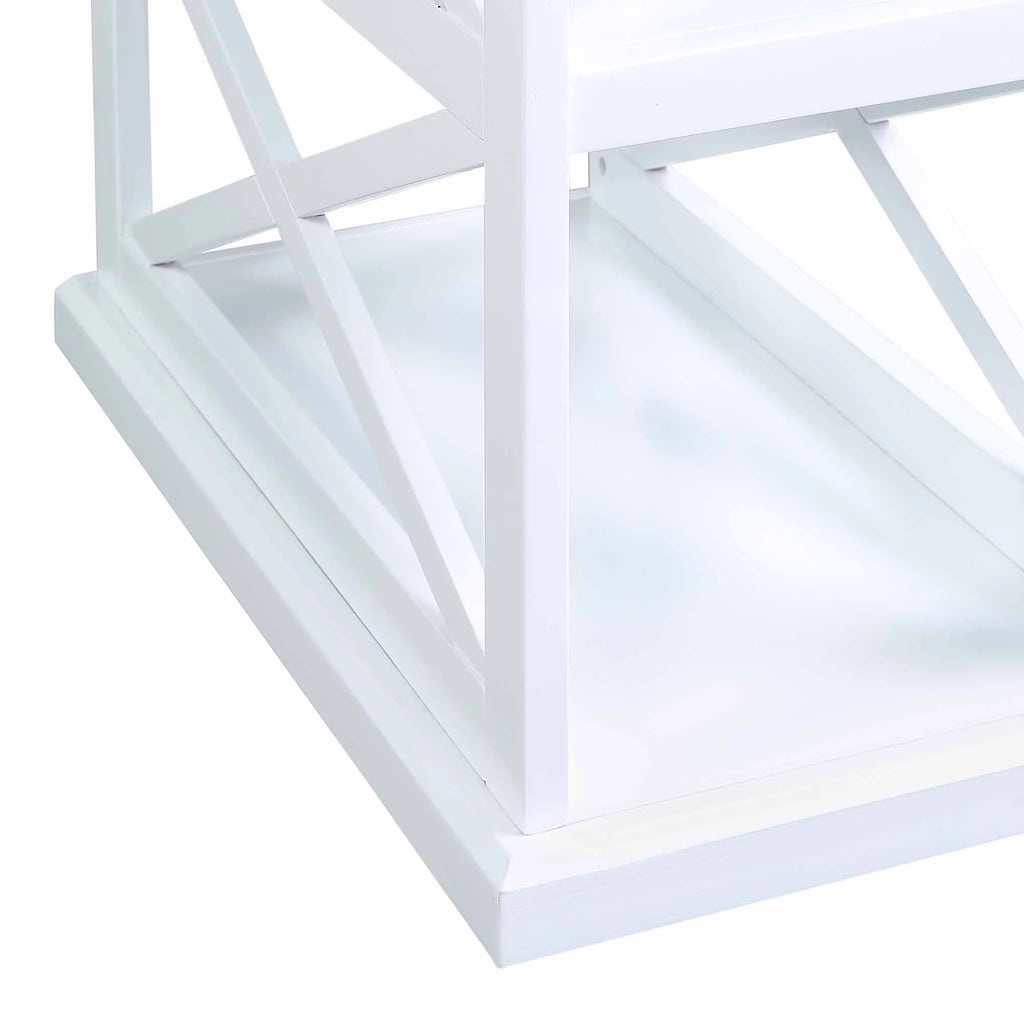 Chairside End Table with Shelves A58551