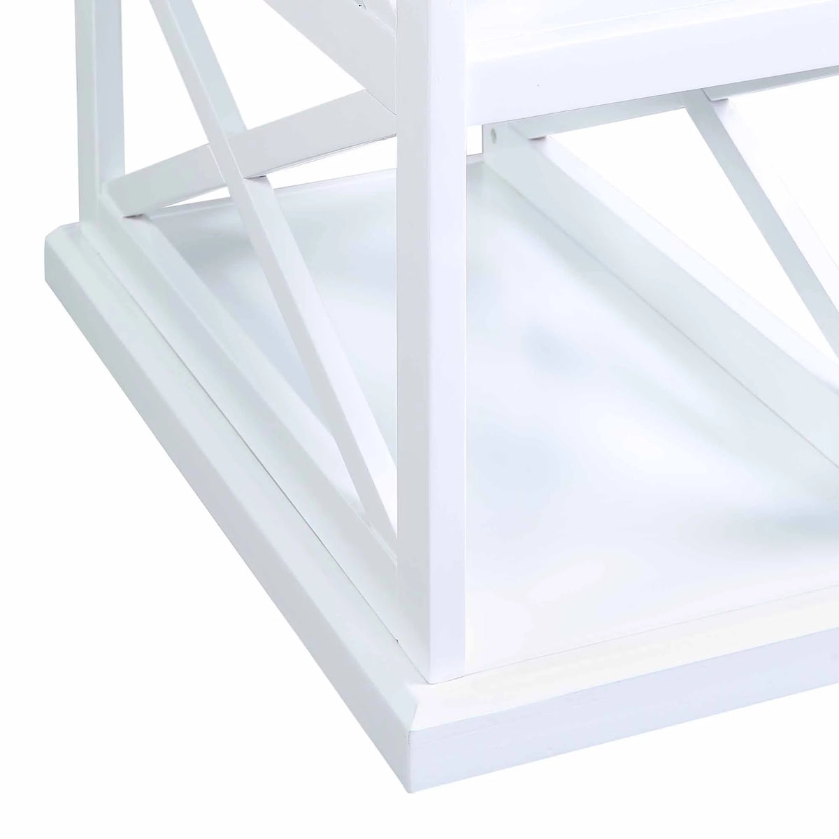 Chairside End Table with Shelves A58551