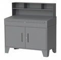 Cabinet, 54"x36"x29", Charcoal Gray, Non-Mobile B836325