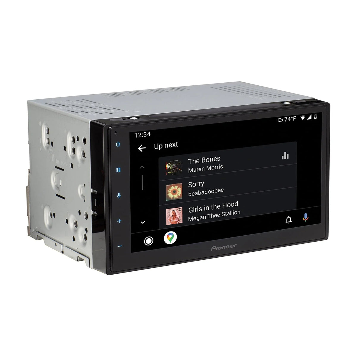 6.8-In. Double-DIN Digital Media Receiver with Touch Screen, Bluetooth, and Apple CarPlay/Android Auto T78975