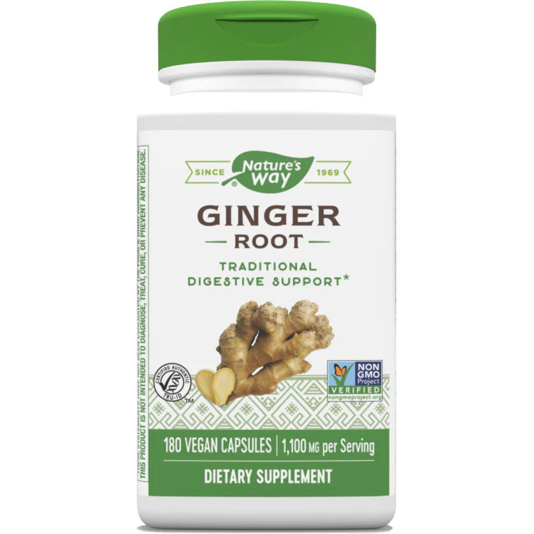 Ginger Root 180 Capsules Y117419