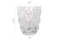 Clear 9 oz. Set of 6 Drinking Glasses G192158