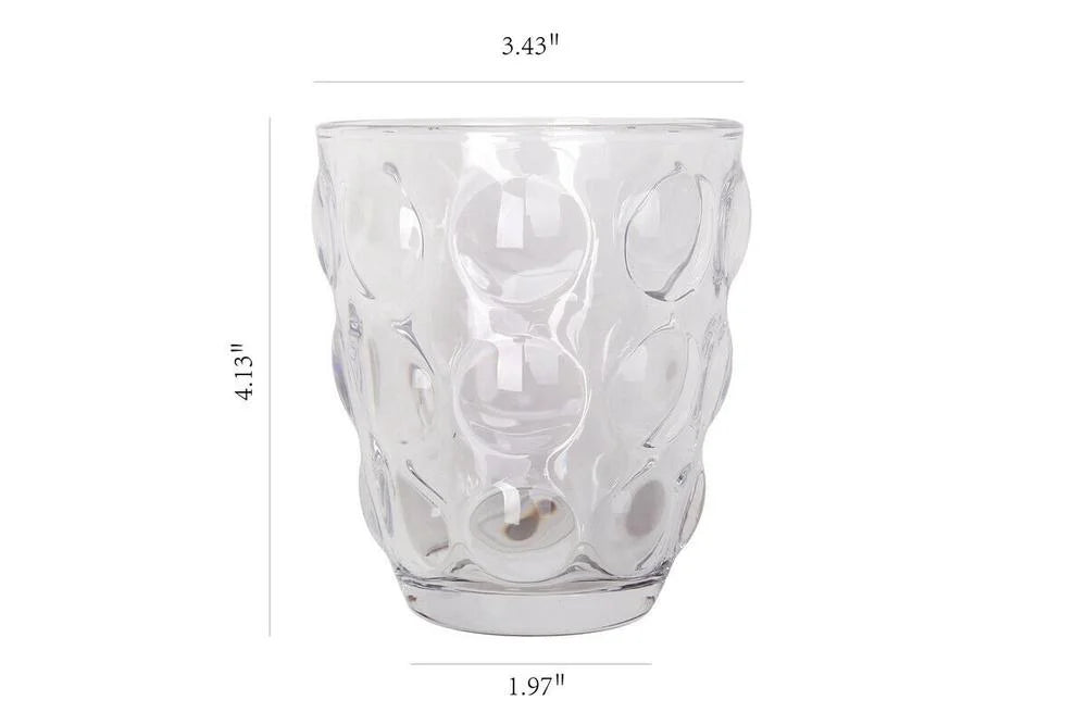 Clear 9 oz. Set of 6 Drinking Glasses G192158