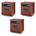 1500W Portable Infrared Quartz Space Heater 3 Pack X4117