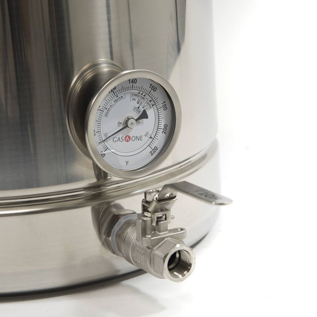 40 Qt Stainless Steel Brew Kettle J9704