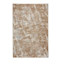 Tan Light Blue Small Rug B3088