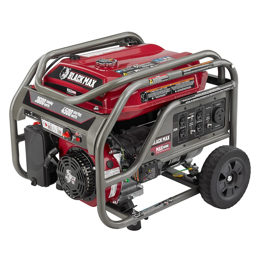 Black Max Portable 3600 Watt Generator D714