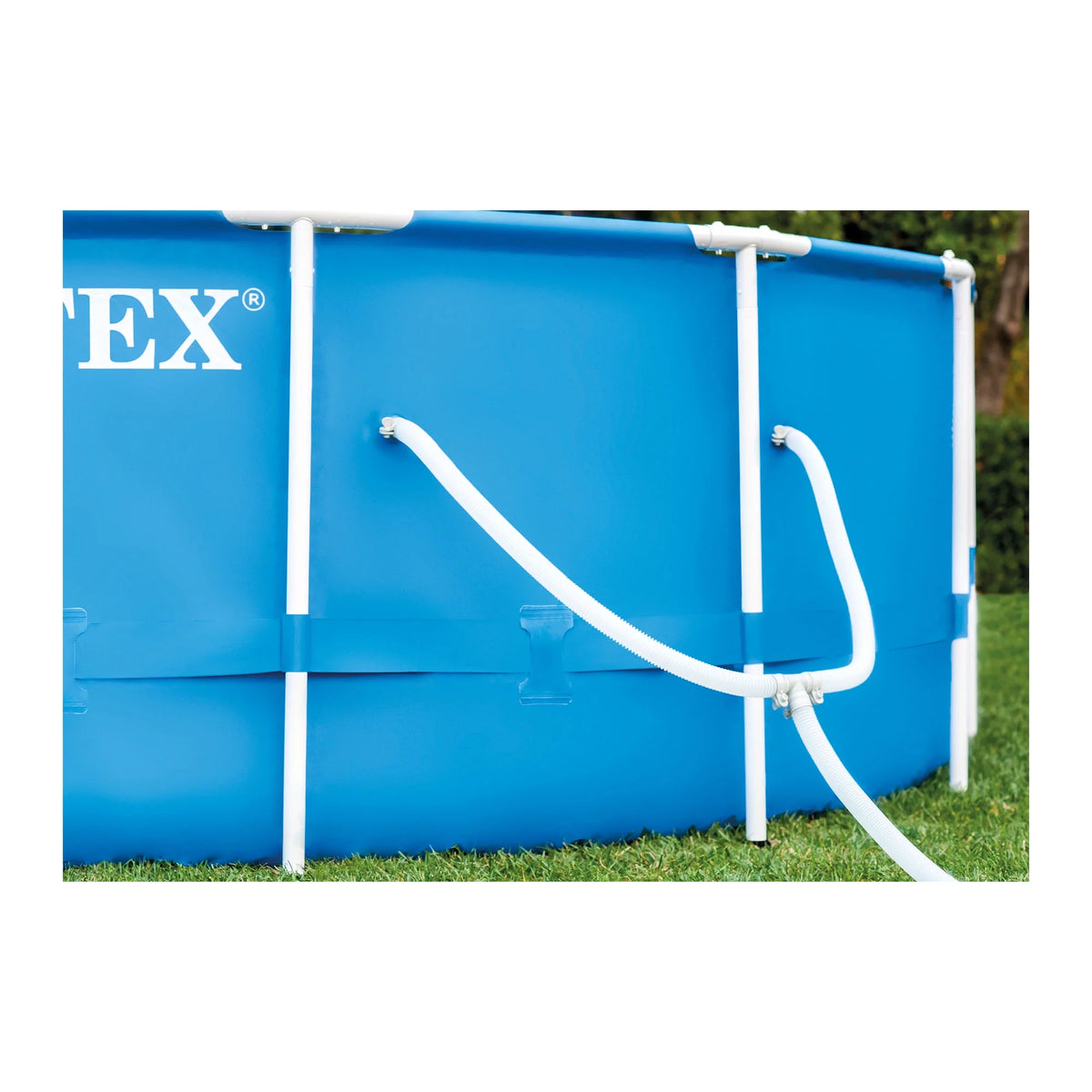 15ft x 48in Frame Swimming Pool Set with Pump H598