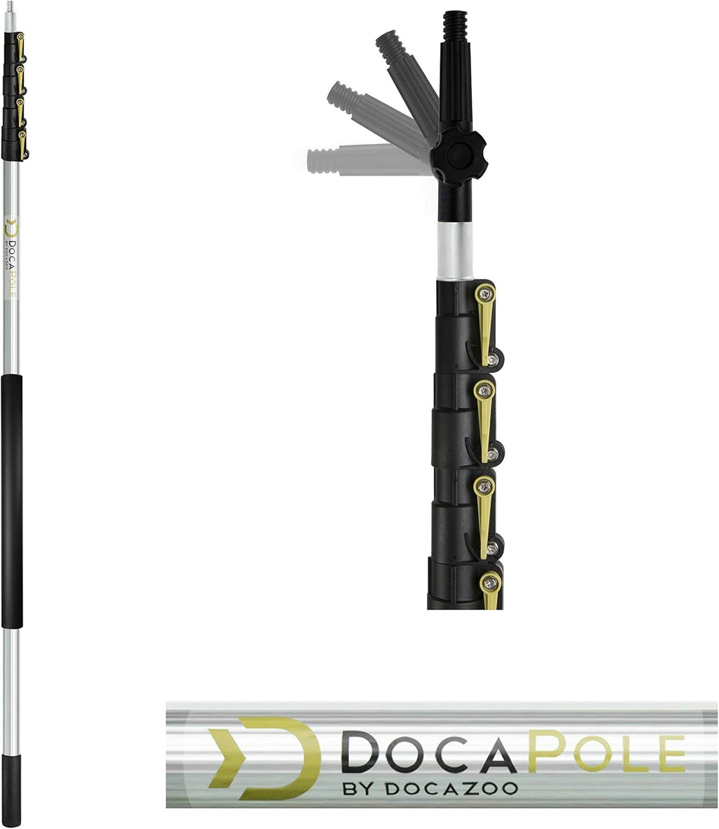 24 Foot Extension Pole with Chenille Microfiber Cleaning Head D6309