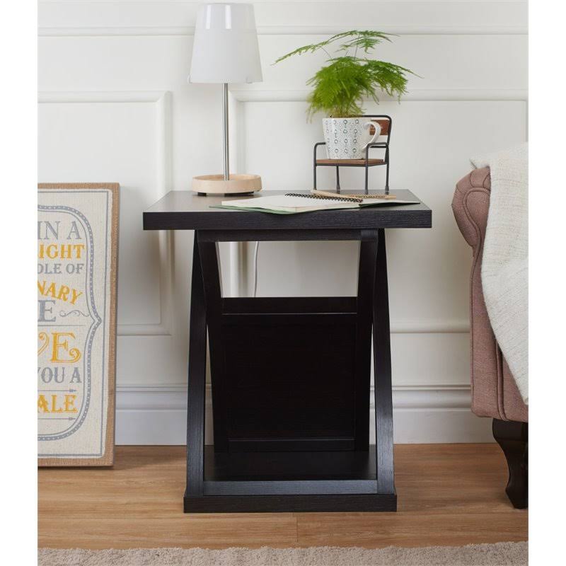 Espresso End Table Y400