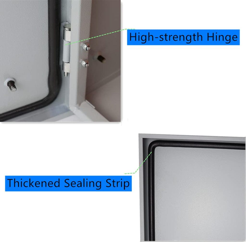 Cold Rolled Steel Electrical Box 16 x 12 x 8 IP65 Weatherproof K900889