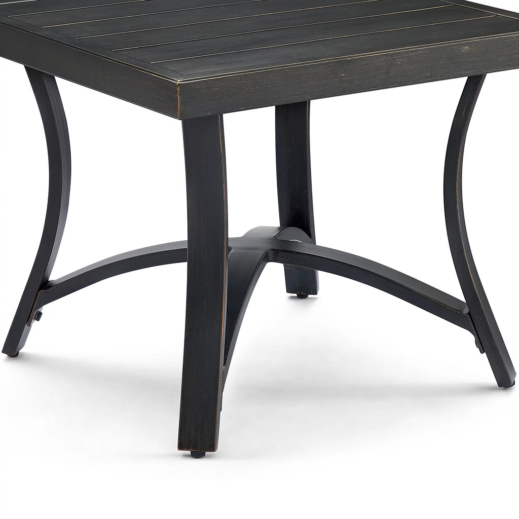 Outdoor Patio Aluminum Square Side Table Z1718