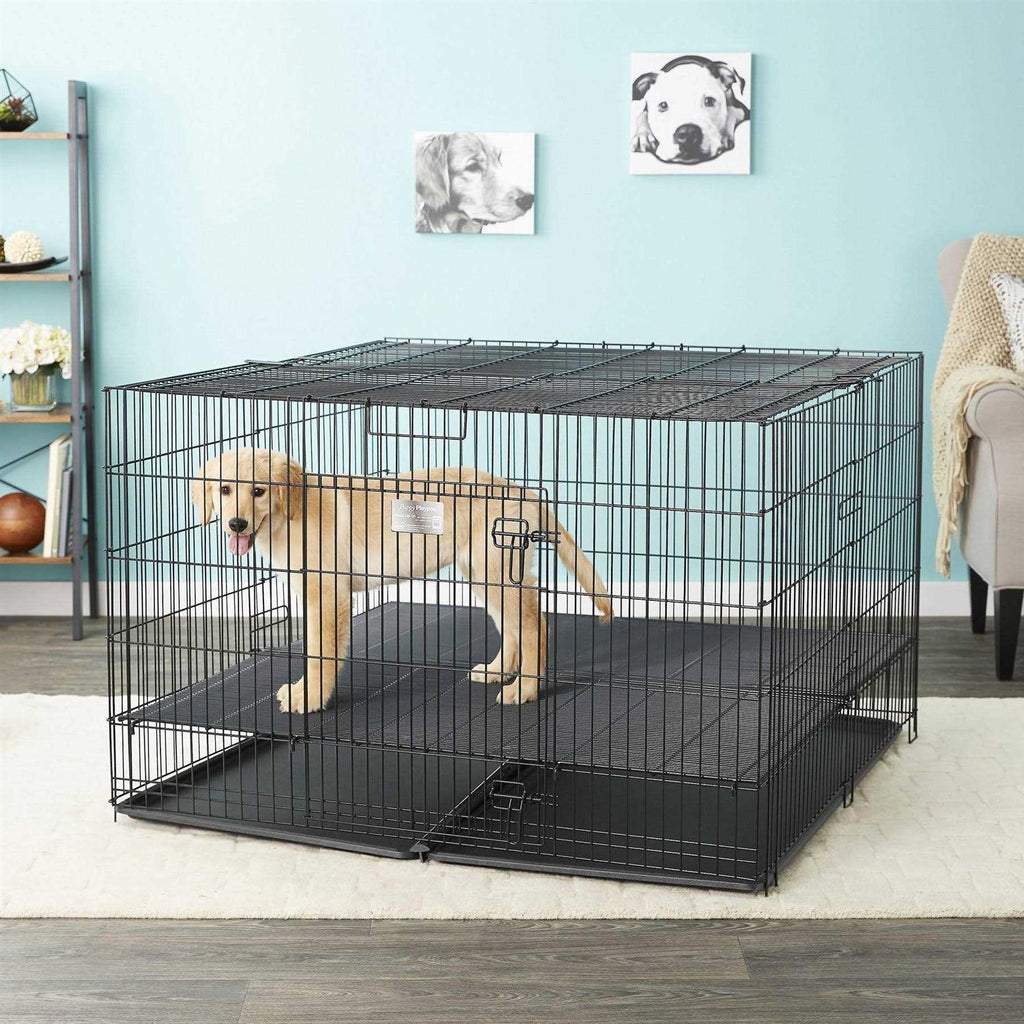 Puppy Playpen with Plastic and Floor Grid L456