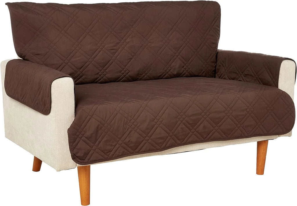 Microfiber 100% Polyester Machine Washable Quilted Furniture Throw Cover A235016