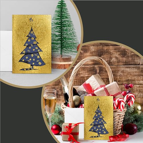 16 Christmas Greeting Cards with Envelopes Y420