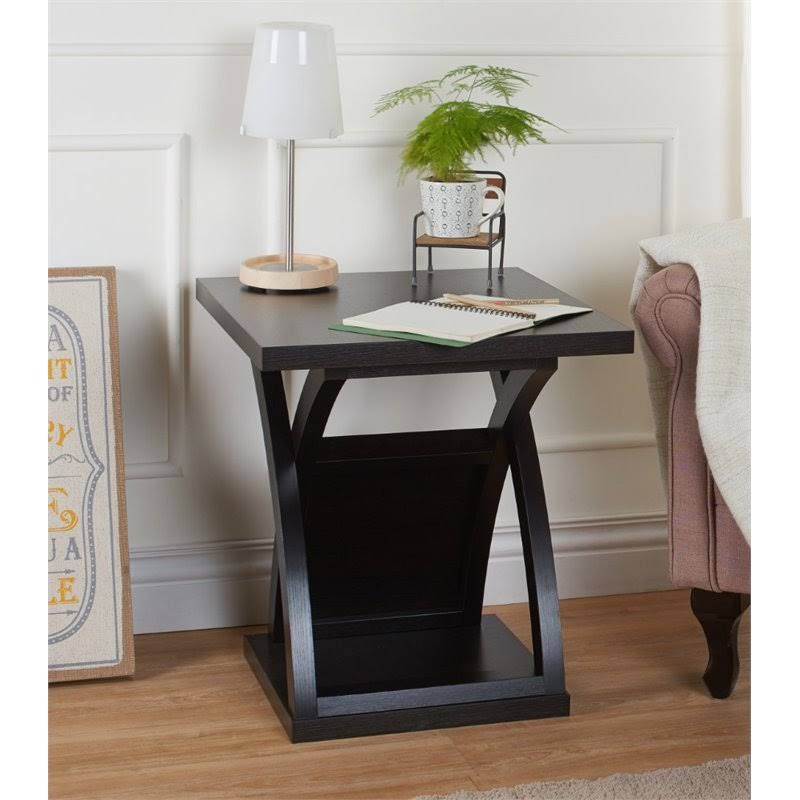 Espresso End Table Y400