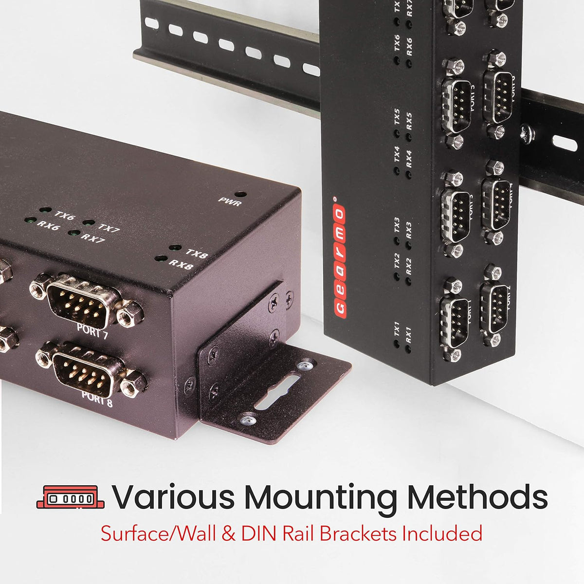 USB 8-Port Serial RS-232 with FTDI Chipset F6273