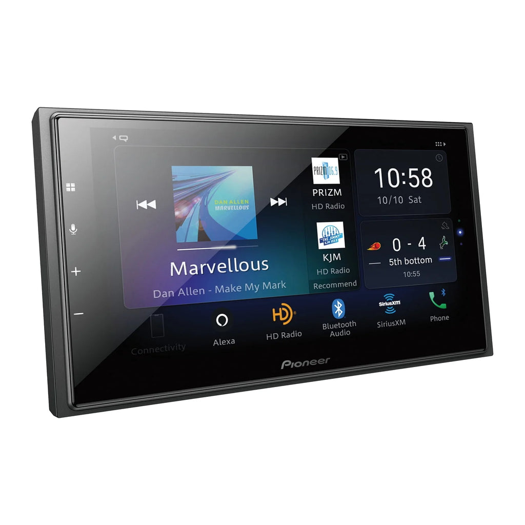 6.8-In. Double-DIN Digital Media Receiver with Touch Screen U9467