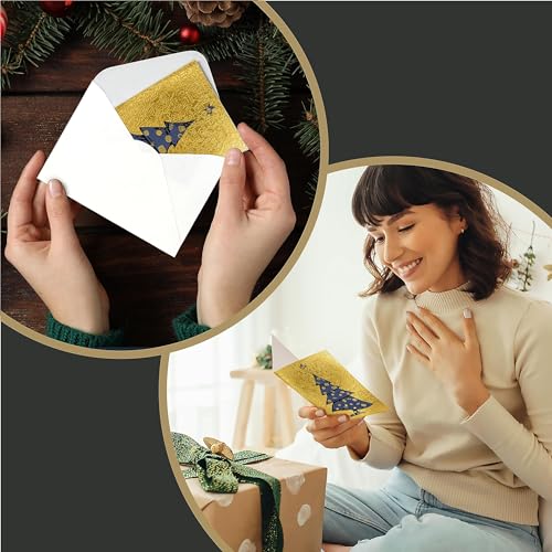16 Christmas Greeting Cards with Envelopes Y420