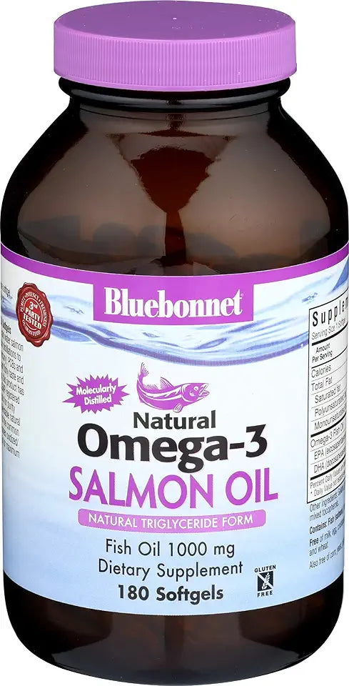 Omega-3 Salmon Oil 180 SoftGels 1000 mg L507653